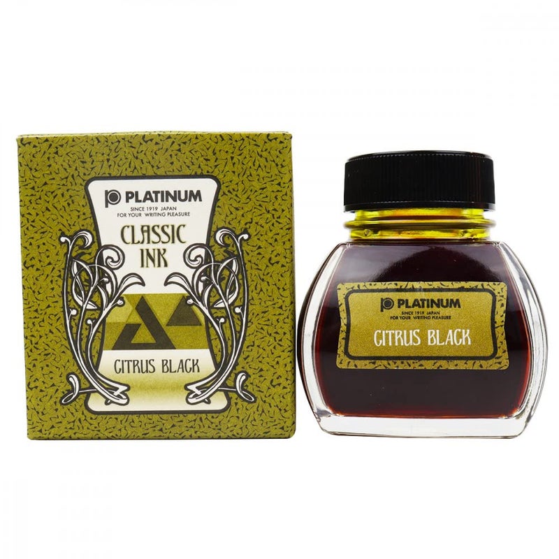 Platinum Classic Ink 60ml Citrus Black - Image 1